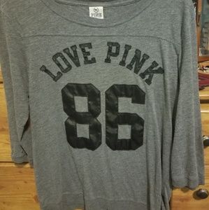 Victoria's secret mid sleeve shirt.